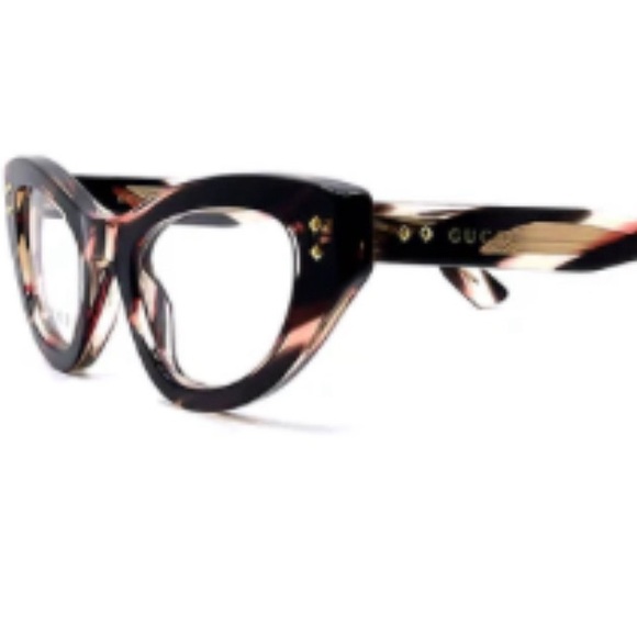Authentic GUCCI 49mm Cat eyes Acetate optical Glasses new ❤️ - Picture 13 of 13